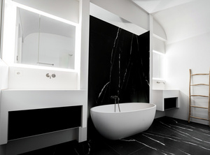 badkamerrenovatie bad losstaand